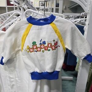 Huggies Kids Sweater - White and Blue